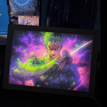 Load image into Gallery viewer, One Piece Zoro USB Printing Lamp
