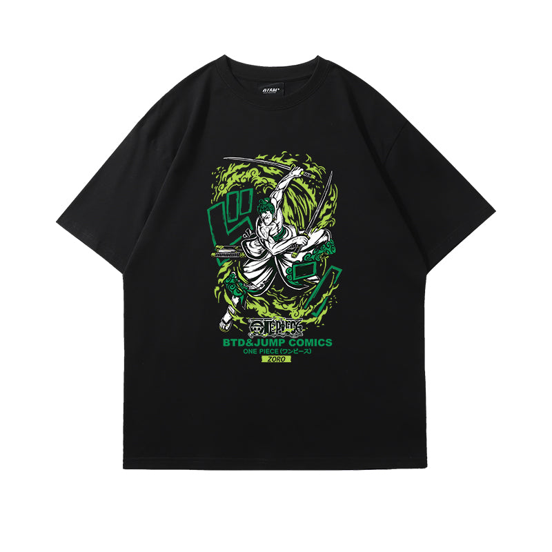 One Piece Zoro Wano Arc Summer T-shirt