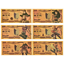 Load image into Gallery viewer, Attack on Titan Paper Money

