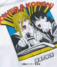 Load image into Gallery viewer, Chainsaw Man Power and Kobeni Summer T-shirt
