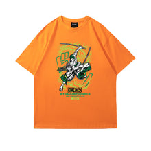 Load image into Gallery viewer, One Piece Zoro Wano Arc Summer T-shirt
