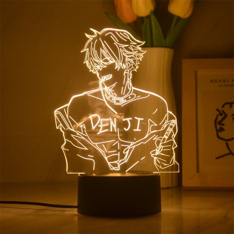 Chainsaw Man LED Lamp