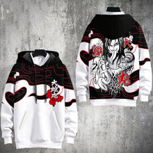 Load image into Gallery viewer, Naruto Comic Stitching Style Pullover Hoodie
