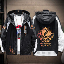 Load image into Gallery viewer, Genshin Impact Hutao Zip Up Windbreaker Jacket
