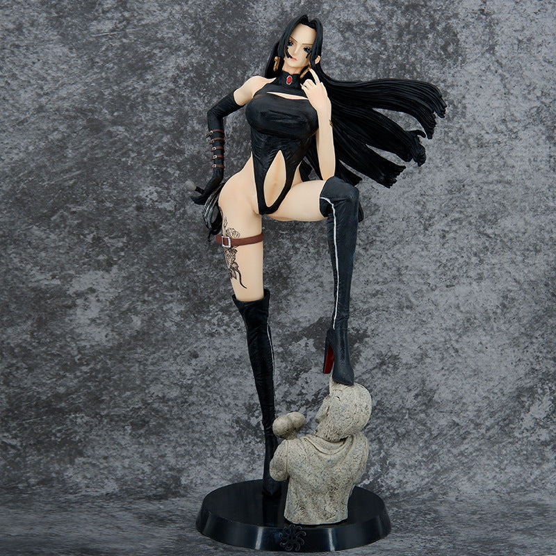 One Piece Boa Hancock Adult Black Suit Figure