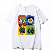 Load image into Gallery viewer, DC Comics Four Grid Summer T-shirt
