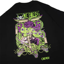 Load image into Gallery viewer, One Piece Nine-Sword Style Roronoa Zoro Summer T-shirt
