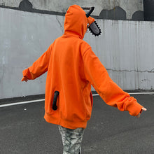 Load image into Gallery viewer, Chainsaw Man Pochita Cosplay Hoodie
