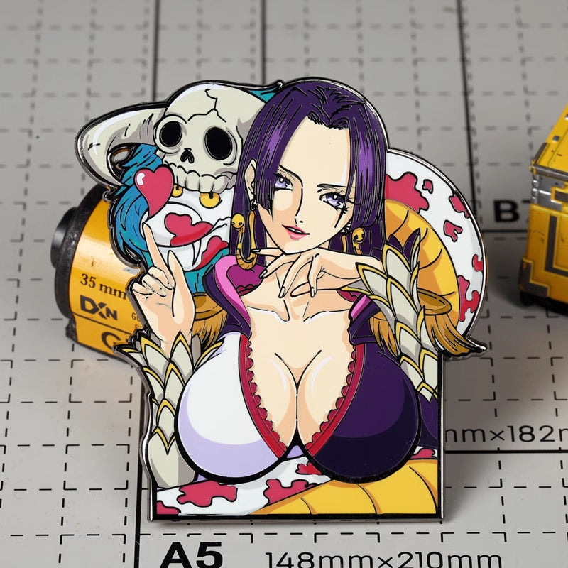 One Piece Boa Hancock Badge