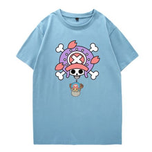 Load image into Gallery viewer, One Piece Tony Tony Chopper Hot Air Balloon Summer T-shirt

