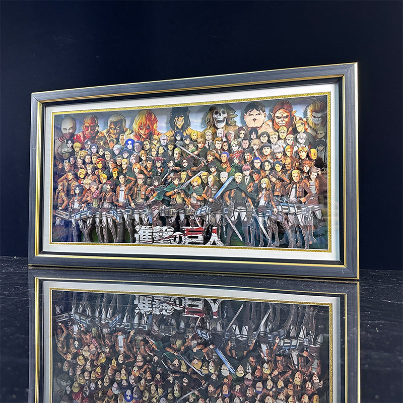 Attack on Titan 3D Painting