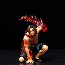 Load image into Gallery viewer, One Piece Squatting Fire Fist Portgas D Ace Figure
