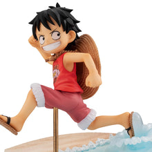 Load image into Gallery viewer, One Piece MegaHouse GEM Child Luffy Run Run Run Figure Statue
