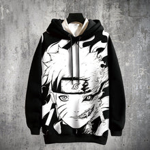 Load image into Gallery viewer, Naruto Comic Stitching Style Pullover Hoodie
