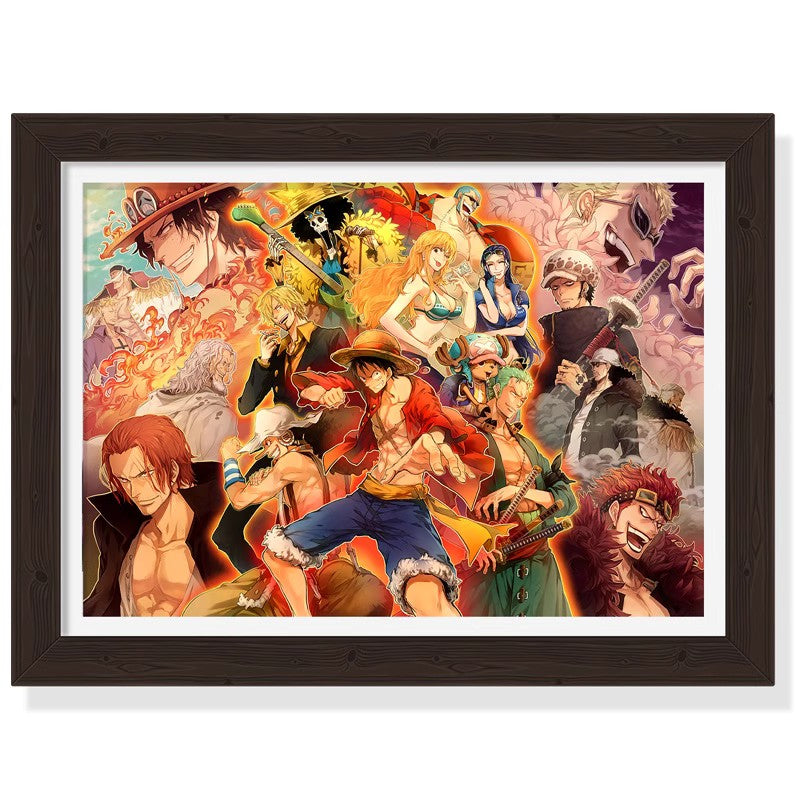 One Piece 3D Painting