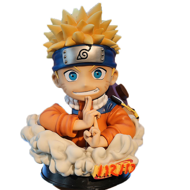 Naruto Uzumaki Child Head Figure