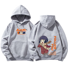 Load image into Gallery viewer, Naruto Uzumaki &amp; Hinata Hyuuga Matching Couple Hoodie
