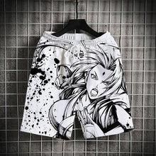 Load image into Gallery viewer, Naruto Ink Painting Style Shorts
