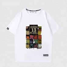 Load image into Gallery viewer, Bleach Front Pattern Summer T-shirt
