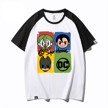 Load image into Gallery viewer, DC Comics Four Grid Summer T-shirt
