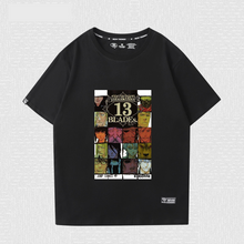 Load image into Gallery viewer, Bleach Front Pattern Summer T-shirt
