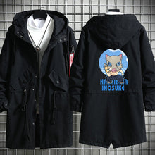 Load image into Gallery viewer, Demon Slayer Long Cotton Trench Coat

