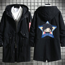 Load image into Gallery viewer, Demon Slayer Long Cotton Trench Coat
