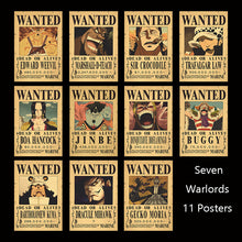 Load image into Gallery viewer, One Piece Wanted Poster Set
