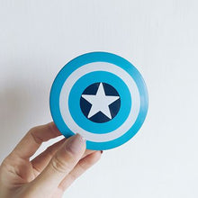 Load image into Gallery viewer, Captain America Shield Contact Case
