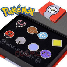 Load image into Gallery viewer, Pokemon League Badge Set
