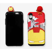 Load image into Gallery viewer, Marvel Superhero Cute i-Slide iPhone Case
