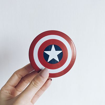 Captain America Shield Contact Case