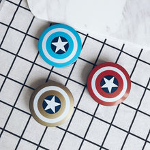 Load image into Gallery viewer, Captain America Shield Contact Case
