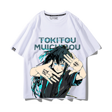 Load image into Gallery viewer, Demon Slayer High Street Fashion Summer T-shirt
