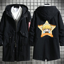 Load image into Gallery viewer, Demon Slayer Long Cotton Trench Coat
