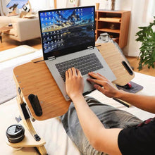 Load image into Gallery viewer, Adjustable, Foldable and Portable Laptop Desk
