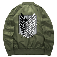 Load image into Gallery viewer, Attack on Titan Baseball Jacket
