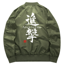 Load image into Gallery viewer, Attack on Titan Baseball Jacket
