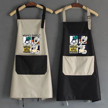 Load image into Gallery viewer, Mickey Mouse and Donald Duck Grid Kitchen Apron
