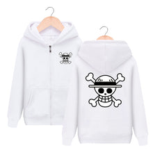 Load image into Gallery viewer, One Piece Stylish Zip Up Hoodie
