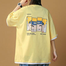 Load image into Gallery viewer, Smiley Cute Naruto Uzumaki Summer T-shirt
