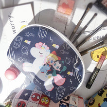 Load image into Gallery viewer, The Avengers / Thorki / Batman &amp; Superman Zippered Makeup Bag
