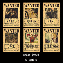 Load image into Gallery viewer, One Piece Wanted Poster Set
