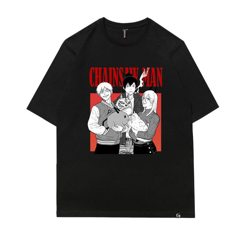 Chainsaw Man Three Devil Hunters T-shirt