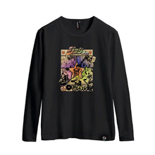 Load image into Gallery viewer, JoJo&#39;s Bizarre Adventure Six JoJos Long-Sleeve T-shirt
