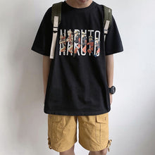 Load image into Gallery viewer, Naruto Shippuden Naruto Running Summer T-shirt

