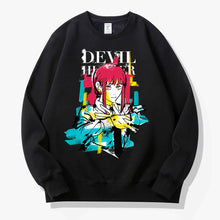 Load image into Gallery viewer, Devil Hunter Makima Pull-over Sweatshirt

