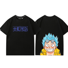 Load image into Gallery viewer, One Piece Straw Hat Crew Childhood Summer T-shirt
