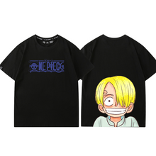 Load image into Gallery viewer, One Piece Straw Hat Crew Childhood Summer T-shirt
