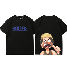 Load image into Gallery viewer, One Piece Straw Hat Crew Childhood Summer T-shirt
